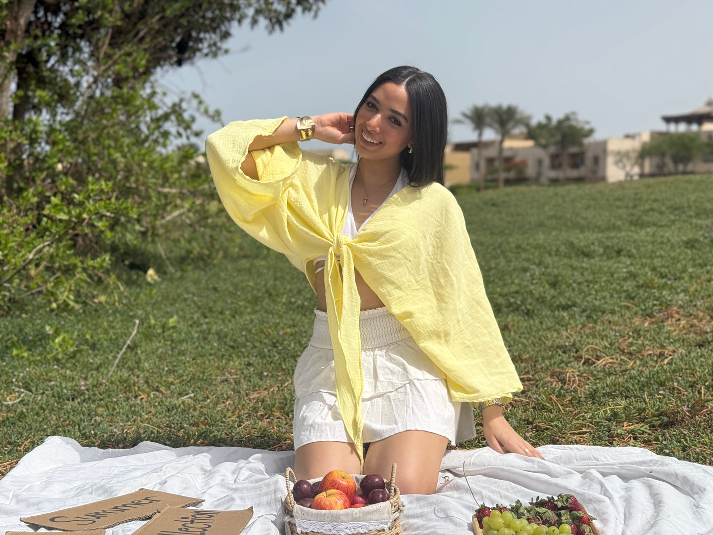 Mia's Ocean Breeze cardigan