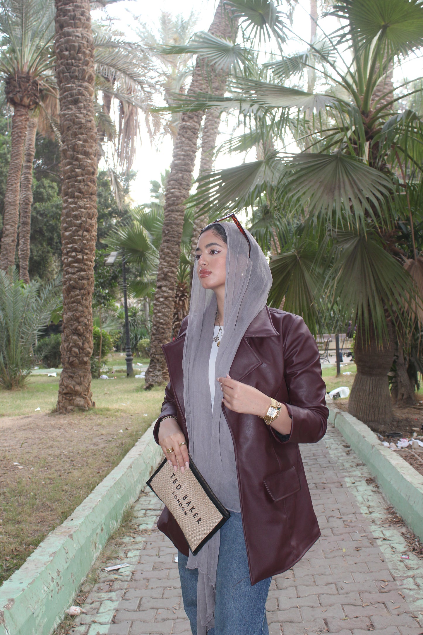 The vino vibes leather jacket