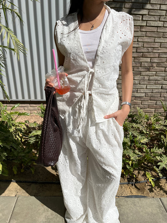 The Embroidered Breeze Pants