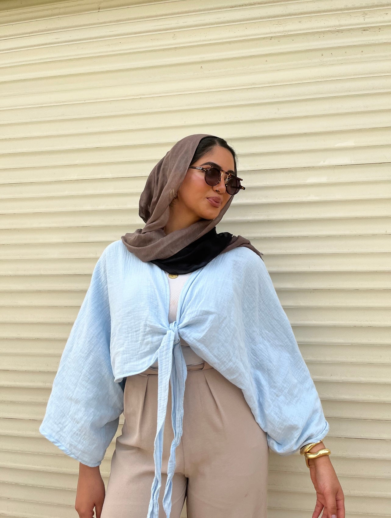 Mia's Ocean Breeze cardigan