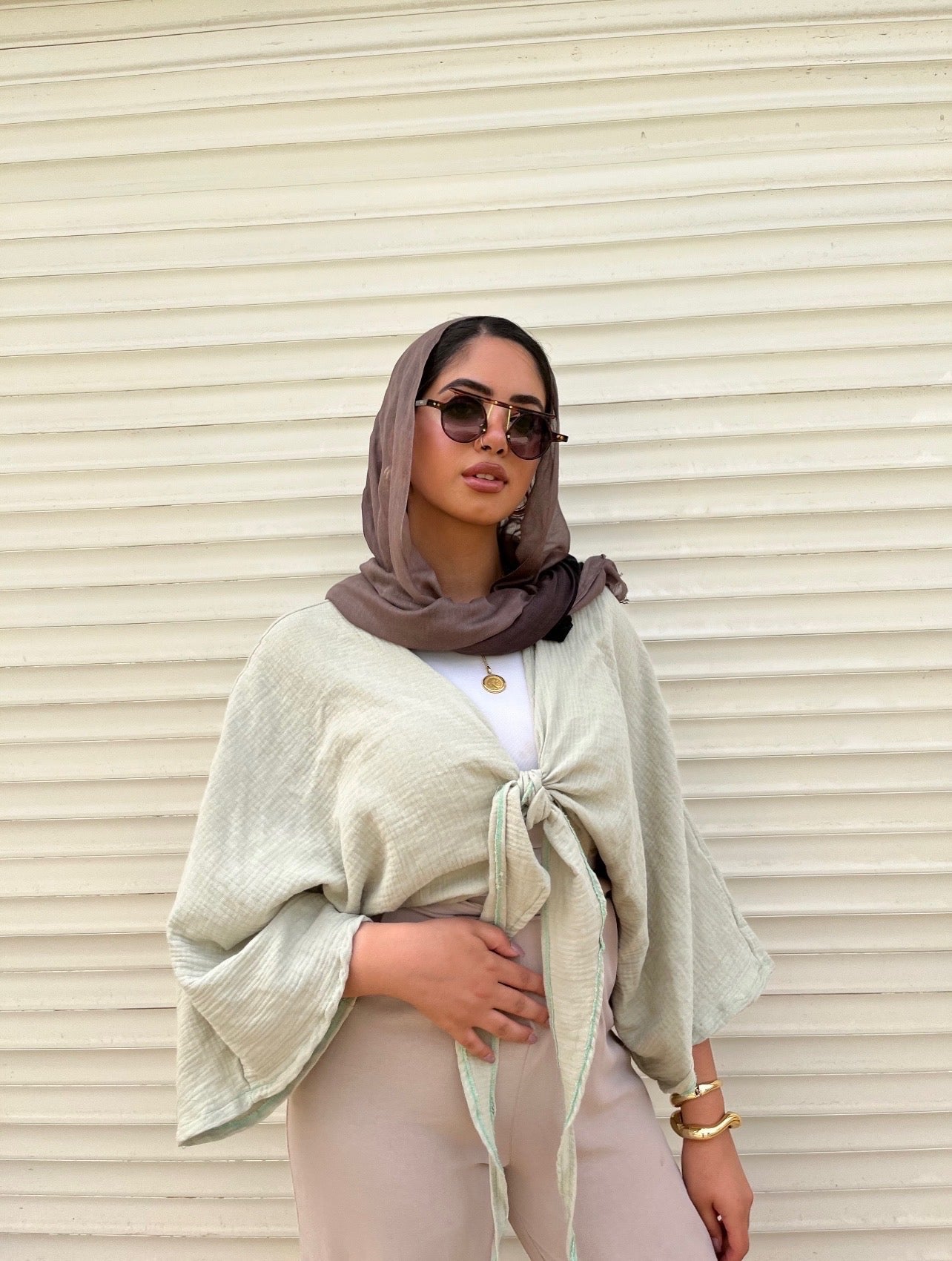 Mia's Ocean Breeze cardigan