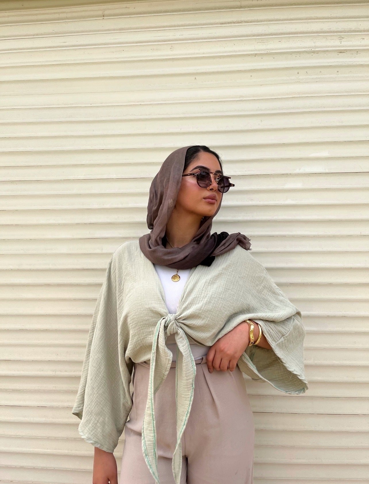 Mia's Ocean Breeze cardigan
