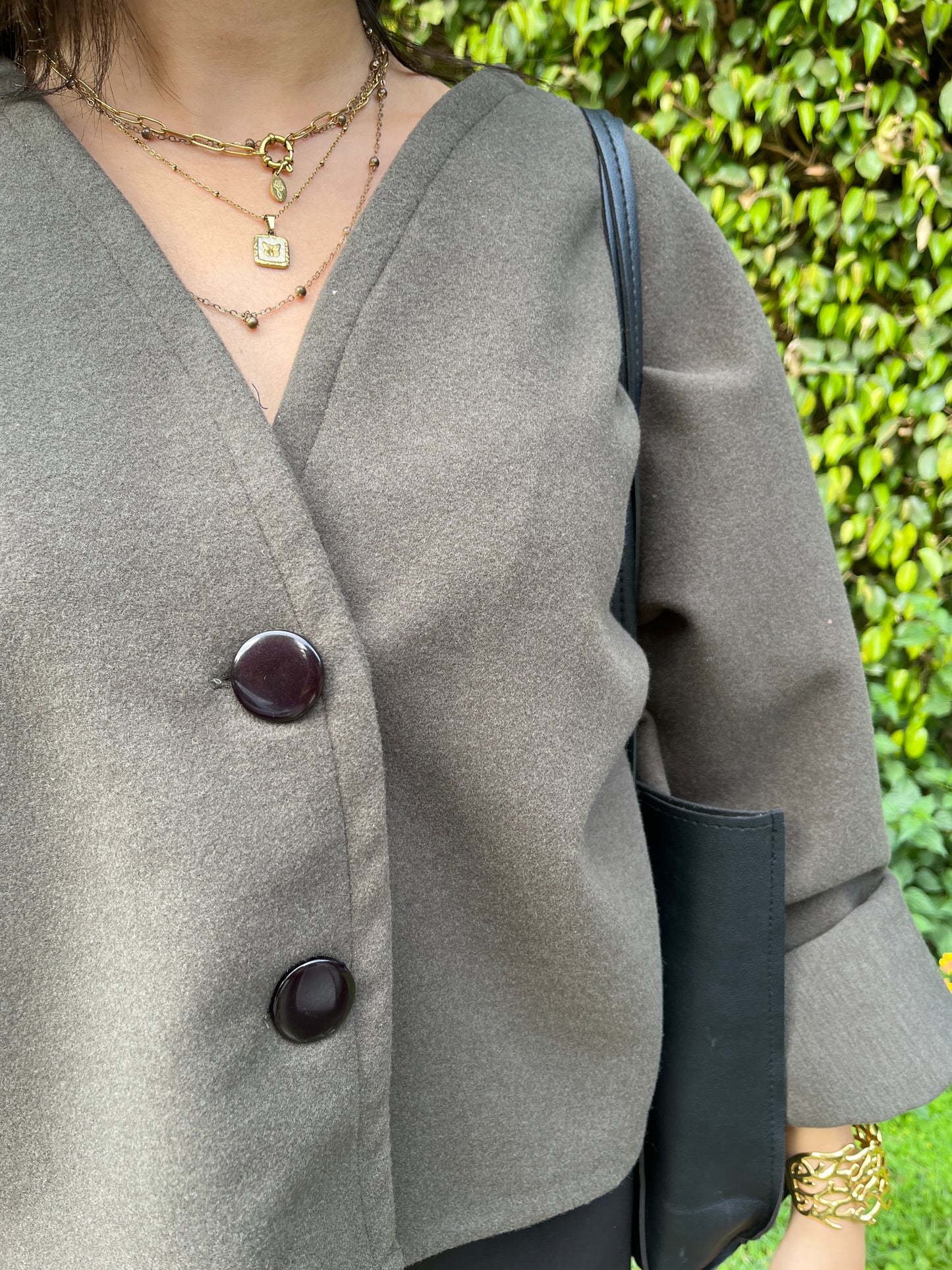 Warm Woolie Cardigan - Olive