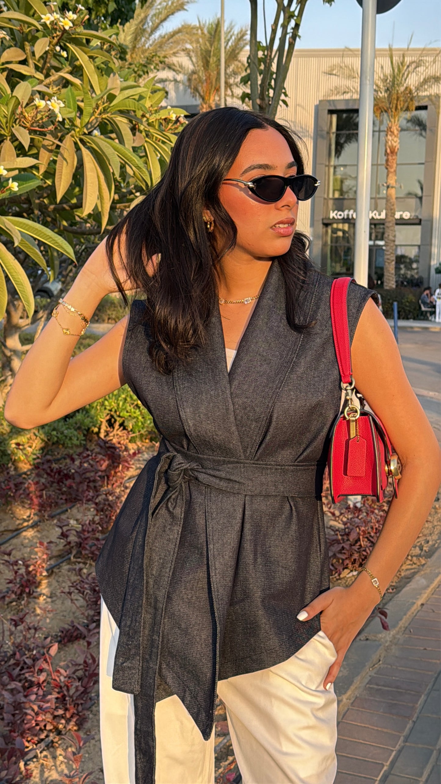 Mia’s Denim Wrap