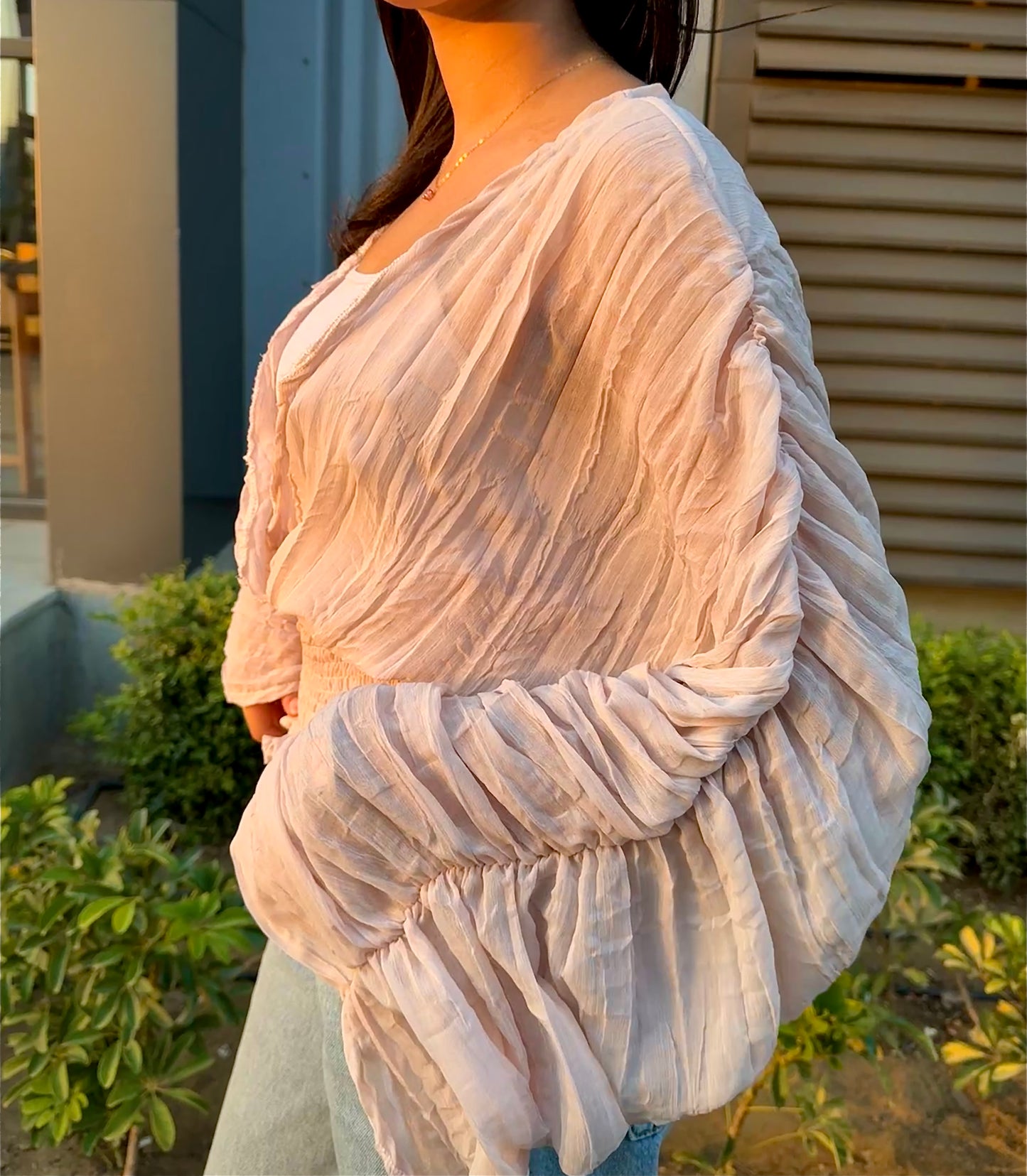 Mia's Ocean Breeze Blouse
