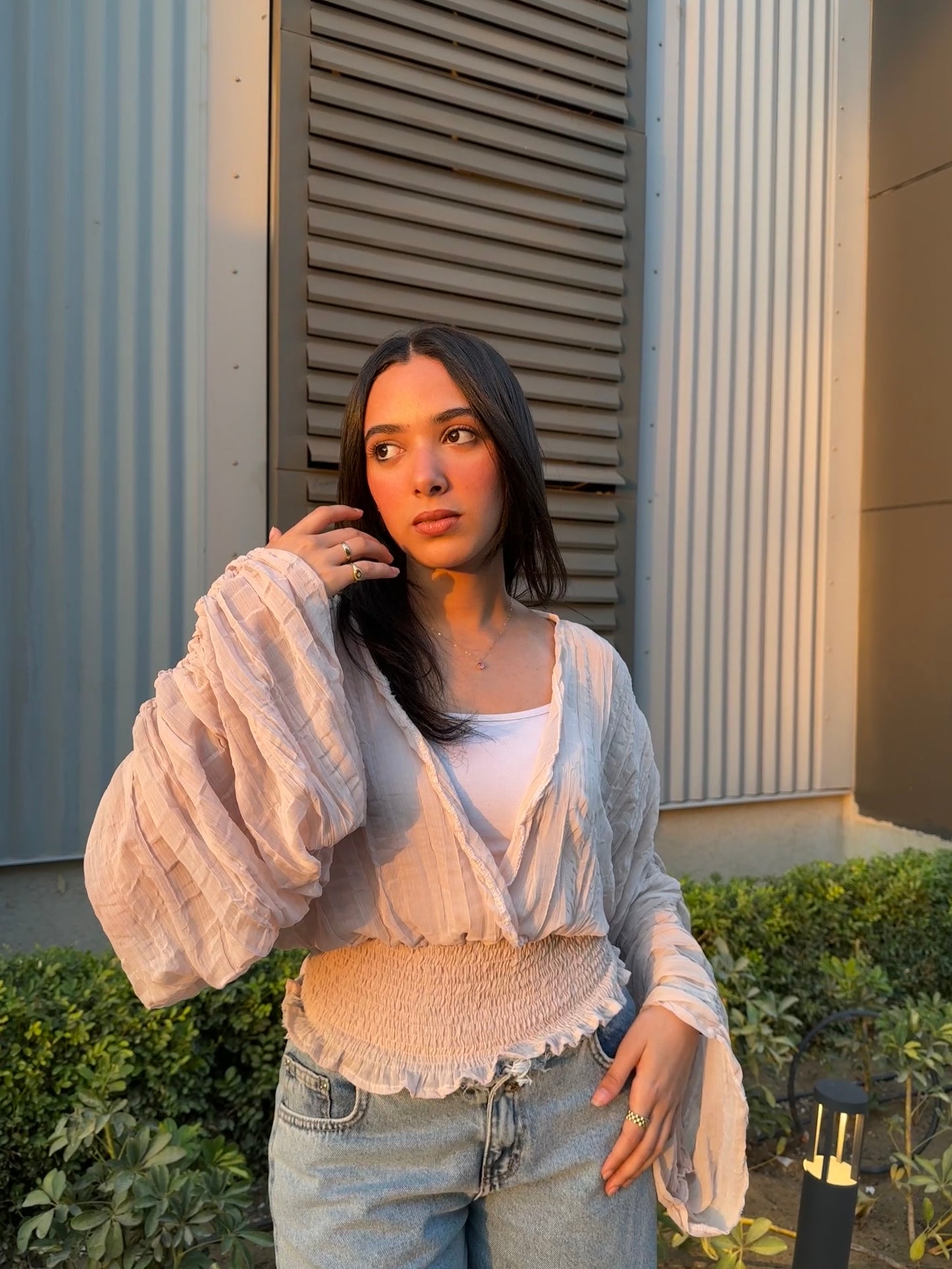 Mia's Ocean Breeze Blouse
