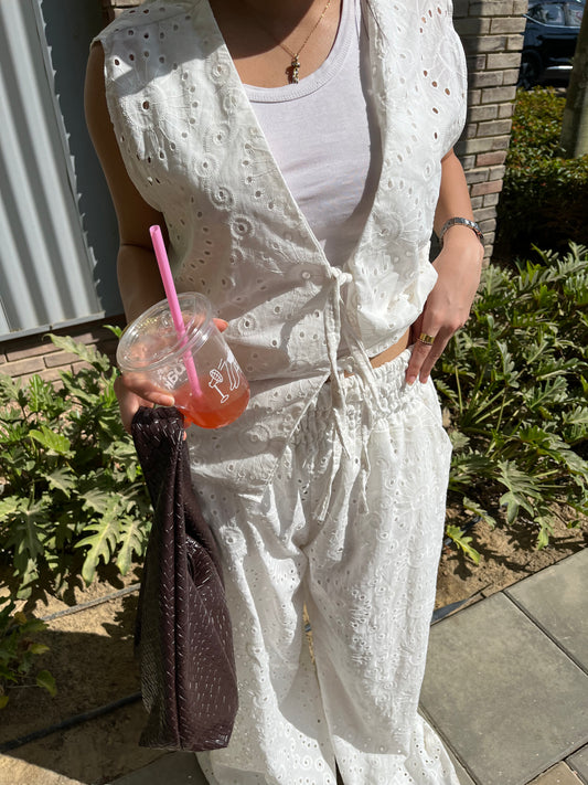 The Embroidered Breeze Pants